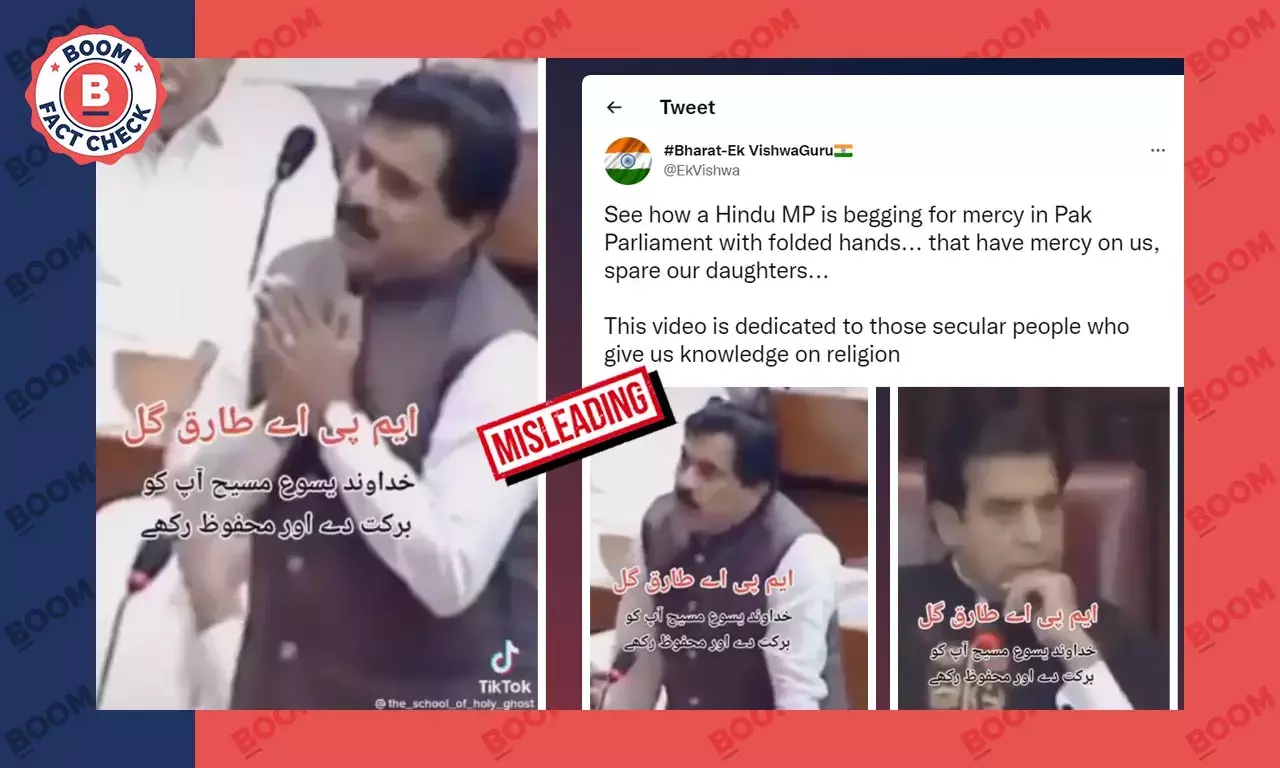 ના, આ કોઈ પાકિસ્તાની હિન્દુ સાંસદ નથી જે બળજબરીથી ધર્મ પરિવર્તનની વાત કરે છે