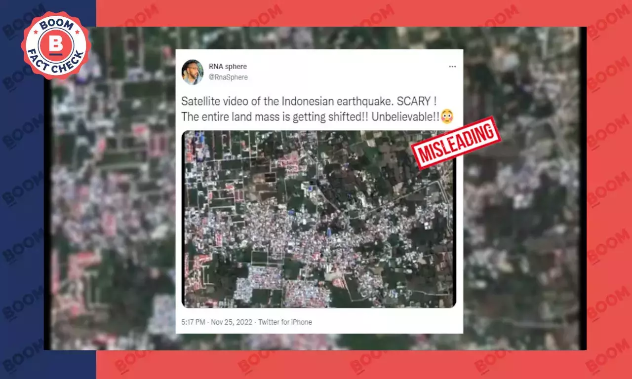 2018ના દ્રશ્યોને તાજેતરમાં ઈન્ડોનેશિયાના ભુકંપના ગણાવી શેર કરાયા 2018ના દ્રશ્યોને તાજેતરમાં ઈન્ડોનેશિયાના ભુકંપના ગણાવી શેર કરાયા